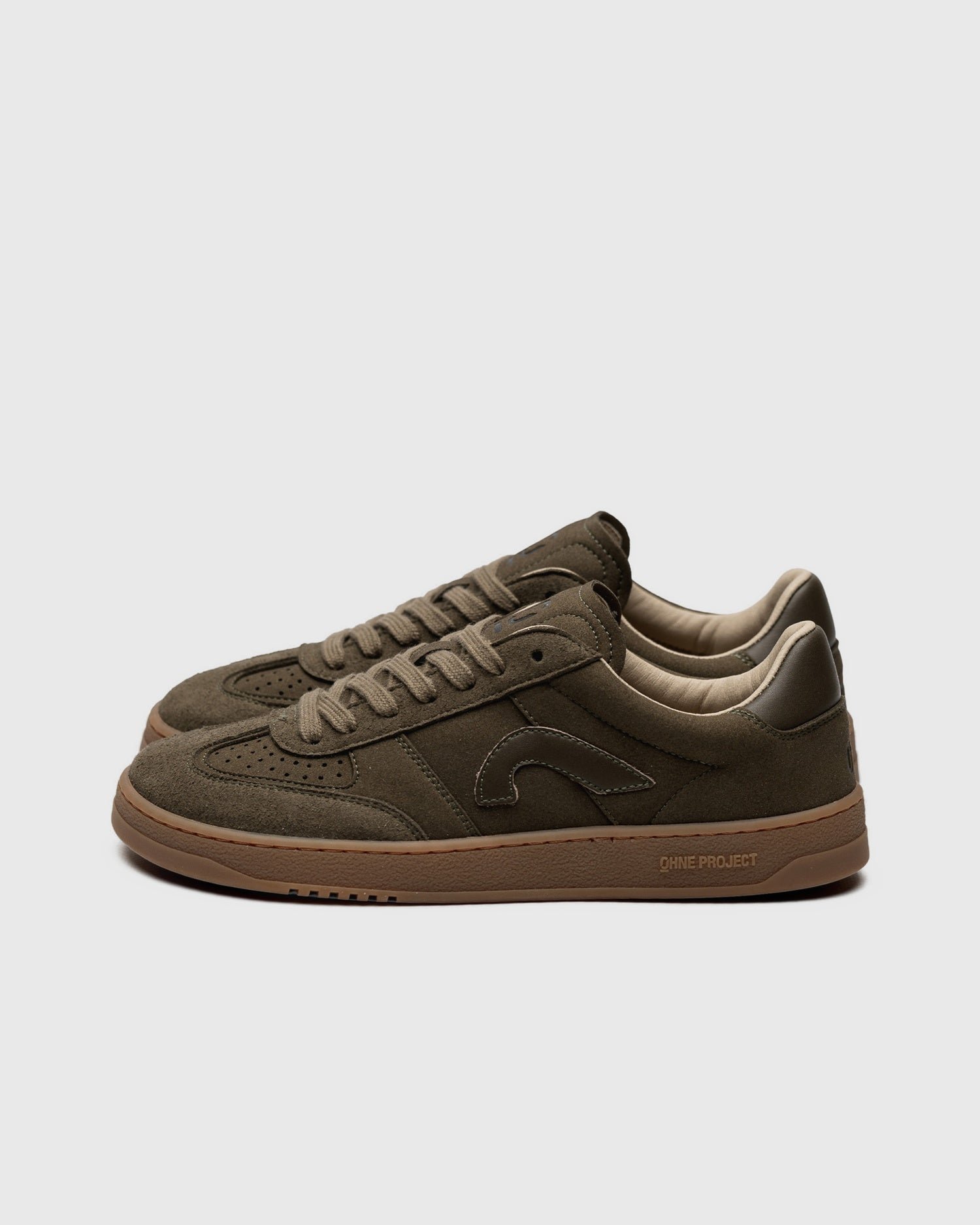 Ohne Project 070 Pine Tree barefoot sneaker in groen