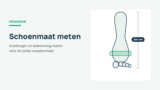 Schoenmaat meten: voetlengte en voetbreedte in 5 stappen